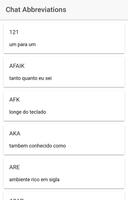 Chat Abreviações স্ক্রিনশট 1