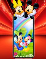 Mickey & Minnie Live Wallpaper Affiche