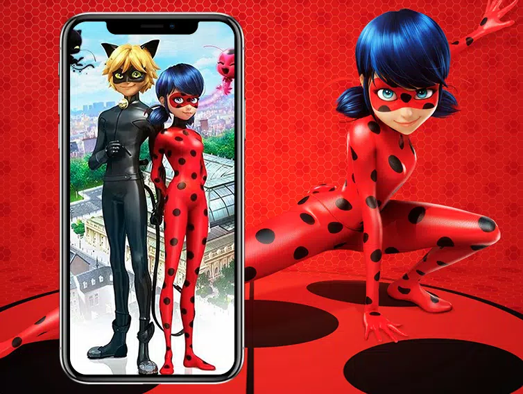 Download do APK de Papéis de parede Ladybug & Cat Noir para Android