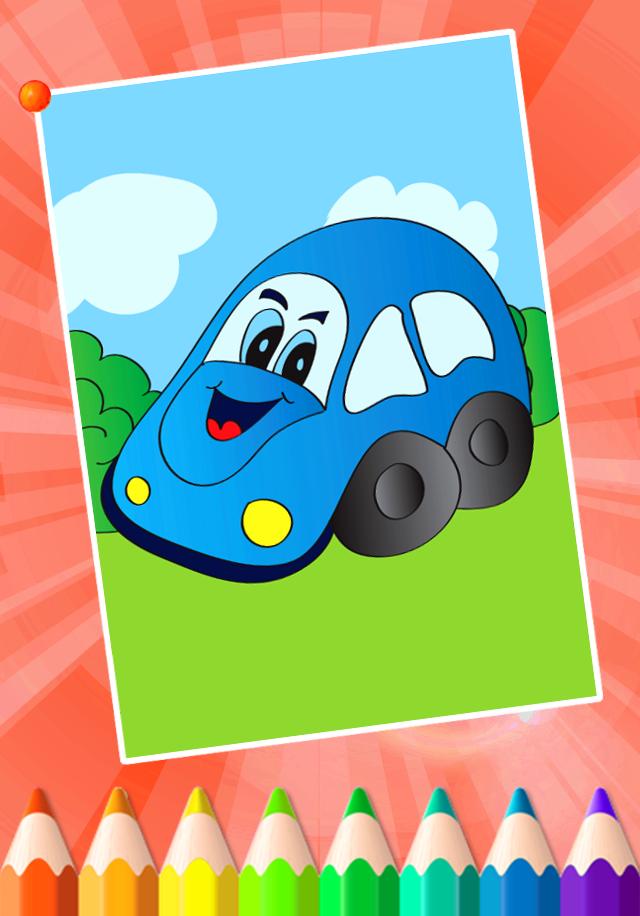 تلوين السيارات للأطفال For Android Apk Download