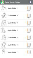How To Draw Justin Bieber Cartaz
