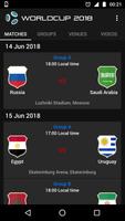 World Cup 2018 : Schedule & News Affiche