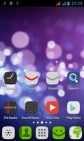THEME CLASSIC FLAT الملصق