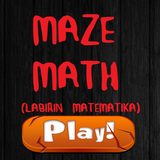 Maze Math(Labirin Matematika) ไอคอน