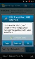 ePub Tags Editor স্ক্রিনশট 1