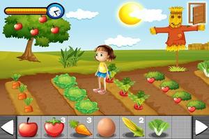 Free Kids Game - Abbie's Farm 포스터