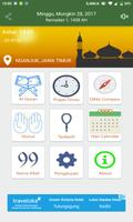 jadwal sholat dan imzakiyah Cartaz