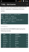 Learn T-SQL DB capture d'écran 2