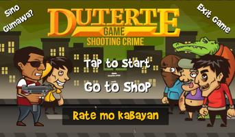 Duterte Shooting Crime Game تصوير الشاشة 1