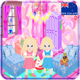 Decoration room twin girl game