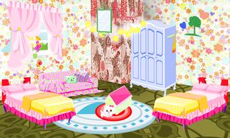 Decoration room twin girl game スクリーンショット 2