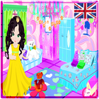 Decoration room girl game HD ikon