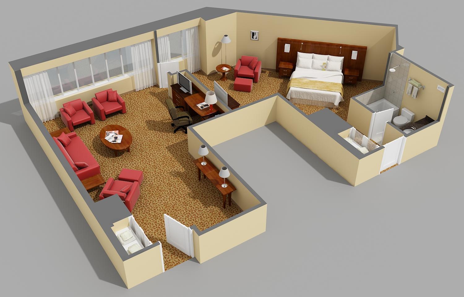 living room 3d planner