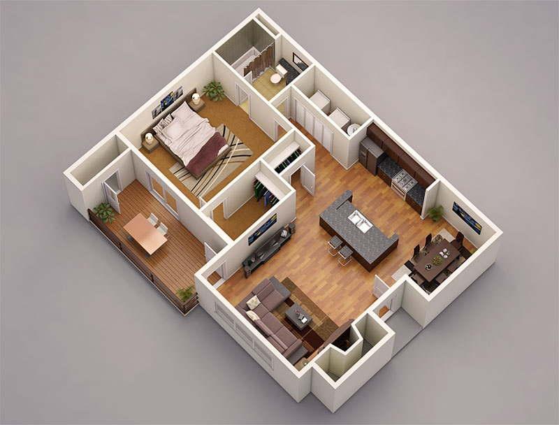 living room 3d planner