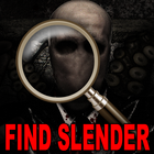 Find Slender Man Horror Puzzle icône