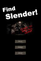 Find Slender Man Horror Puzzle poster