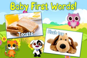Baby First Words Book 2 Free Affiche