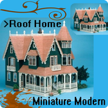 roof home modern miniature