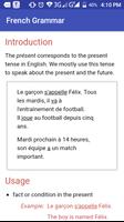 Basic French grammar (Offline) تصوير الشاشة 2
