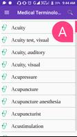 Medical Terminology A-Z Affiche