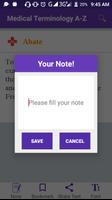 Medical Terminology A-Z capture d'écran 2