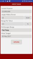 Hitung Kredit Bank captura de pantalla 1