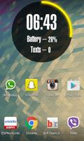 برنامه‌نما MNML UCCW Clock Widget Pack عکس از صفحه