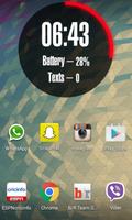 برنامه‌نما MNML UCCW Clock Widget Pack عکس از صفحه