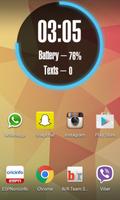 برنامه‌نما MNML UCCW Clock Widget Trial عکس از صفحه