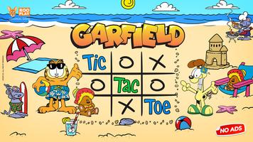 Tic Tac Toe de Garfield Affiche