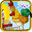 Rooster Egg Collector Running
