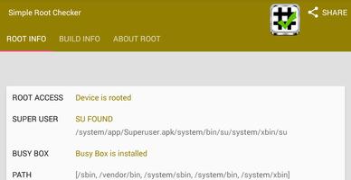 Check Root Access SU Busy Box capture d'écran 3