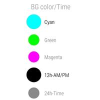 Digital Watch Face syot layar 3