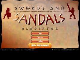 Swords and Sandals capture d'écran 1