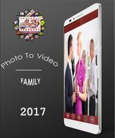 Photo To Video Family syot layar 1