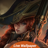 Miss Fortune HD Live Wallpapers icône