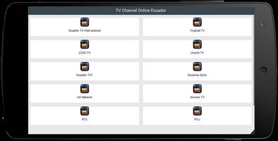 TV Channel Online Ecuador Affiche