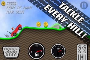 Road Rush Racing Up Hill Climb Cartaz