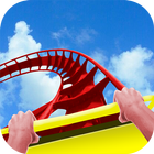 Rollercoaster Fun Ride Theme Park Simulator آئیکن