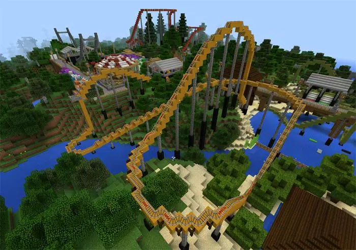 Roller Coaster maps for MCPE APK for Android Download