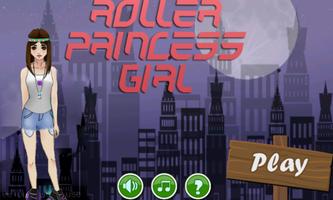 city roller girl - girls game पोस्टर