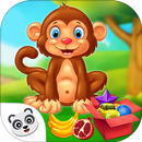 Monkey Preschool Adventures: Trivia For Kids APK