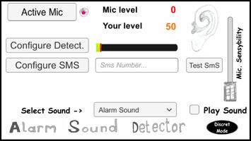 Alarm Sound Detector โปสเตอร์