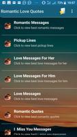 Romantic Love Quotes poster