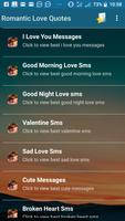 Romantic Love Quotes screenshot 1