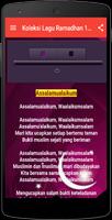 Koleksi Ramadhan Lagu 1437 H capture d'écran 1