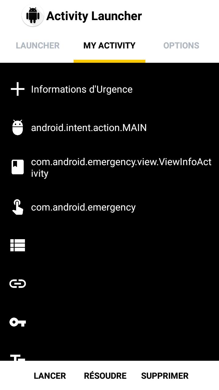 Activity launcher apk