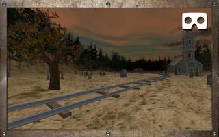 برنامه‌نما VR Zombie Graveyard Scary Ride عکس از صفحه