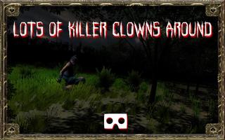 VR Killer Clown Horror Ride capture d'écran 2