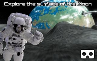 VR Space mission:Moon Explorer Affiche
